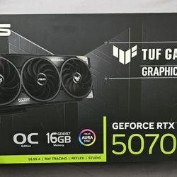 ASUS TUF RTX 5070 Ti Video Card