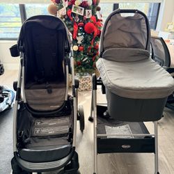 Graco NEST2GROW Stroller & Modes Carry Cot