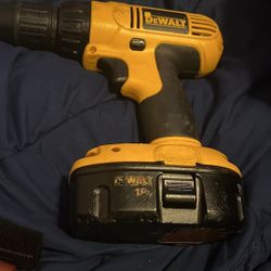 Used 18v Dewalt Drill 