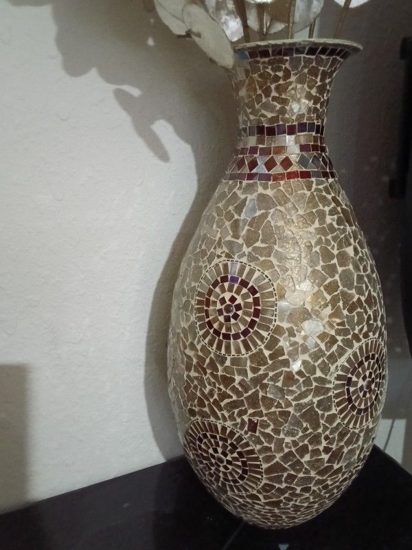 Elegant Glass Floor Base From pier One.