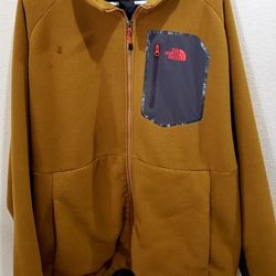 Northface Sherpa Lined Mens Coat size Men's XXL true to size WELL LOVED