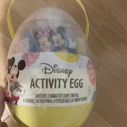 Disney Activity Egg Coloring Art Set-Carry On 