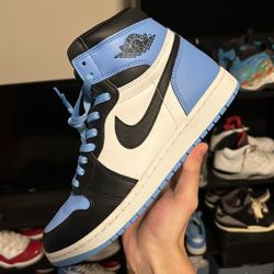 Jordan 1 High UNC Toe Size 10