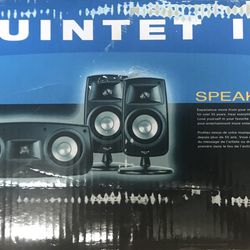 Klipsch Quintet Speaker Set With Monster Cable