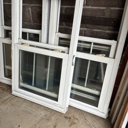 3 Double Pane Windows