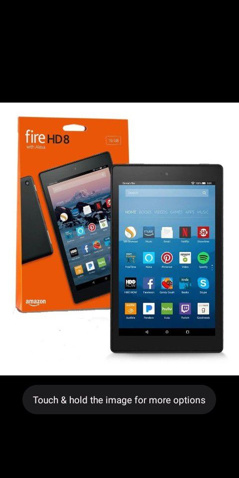 Amazon Kindle Fire HD 8 Tablet. 32 GB