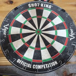 Authentic Tournament Regulation Dart Board.