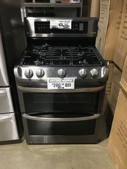 Double Gas Oven Range