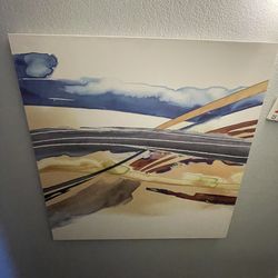 Beach scenery picture decor