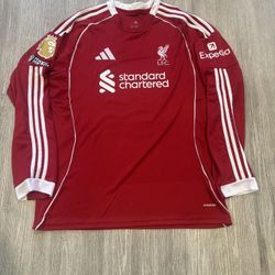 Adidas 2025/26 Liverpool Home Jersey Salah Size 2XL