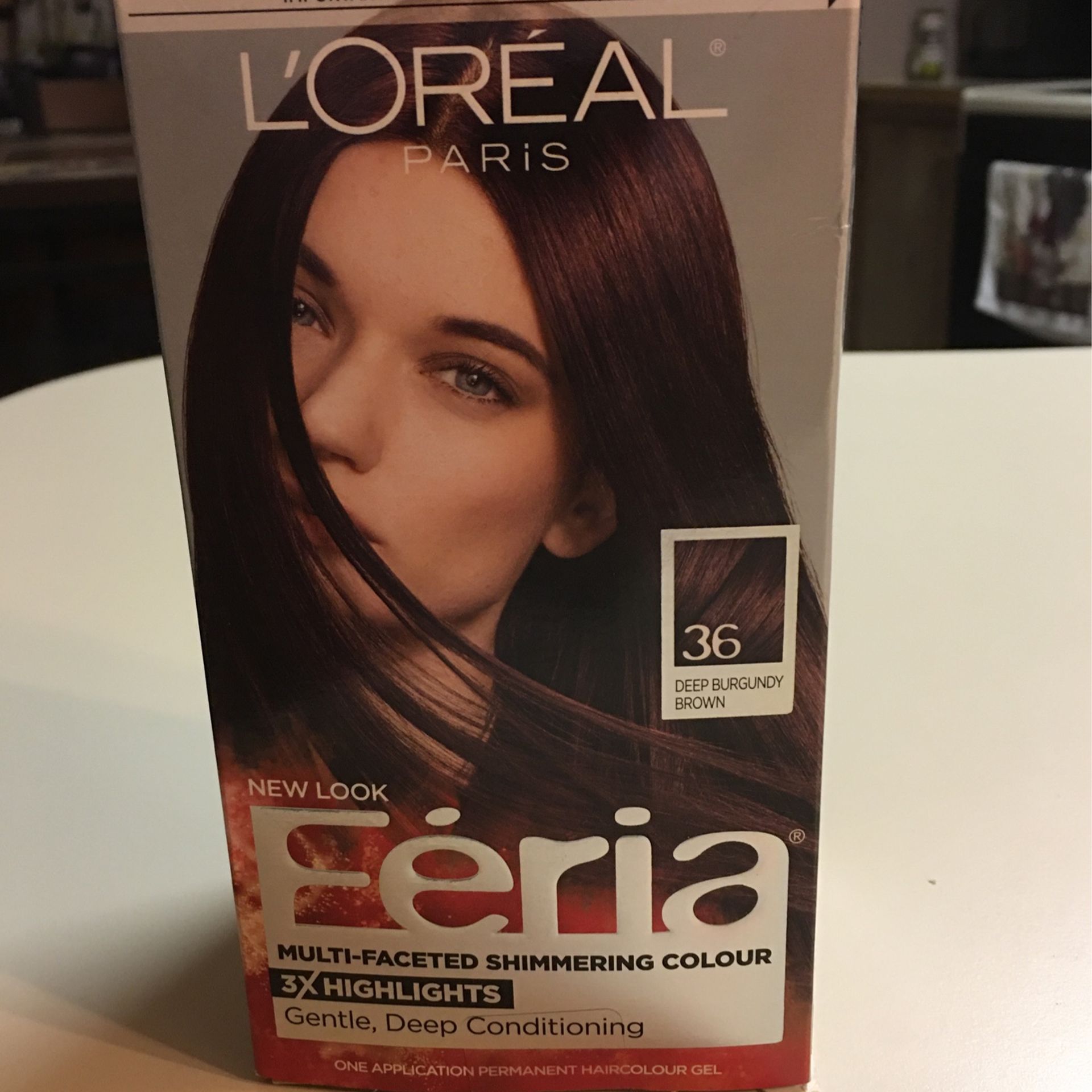 L’Oréal Paris Hair Dye Deep Burgundy Brown