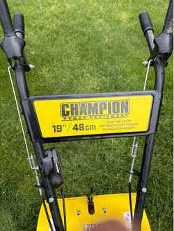 Champion 19-inch (48 cm) Rear Tine Tiller