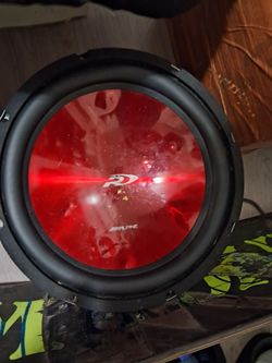 Alpine Type-R Car Subwoofer