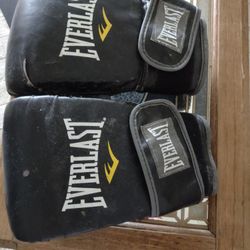 Everlast Heavy Bag Punching L/XL