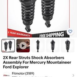 Amortiguadores Nuebos Ford Explorer 2025 Eddie Bauer 