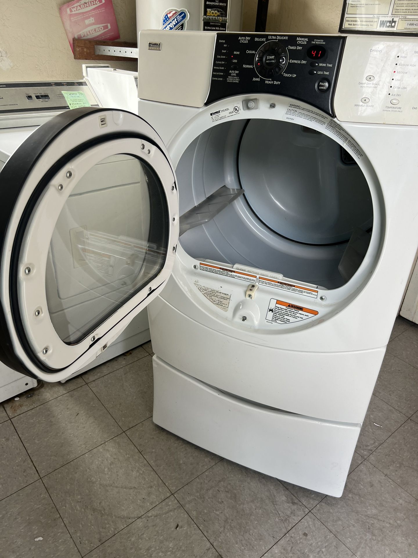 Electric Kenmore Elite Dryer