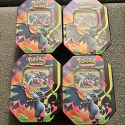 Pokemon Mega Charizard X Tin