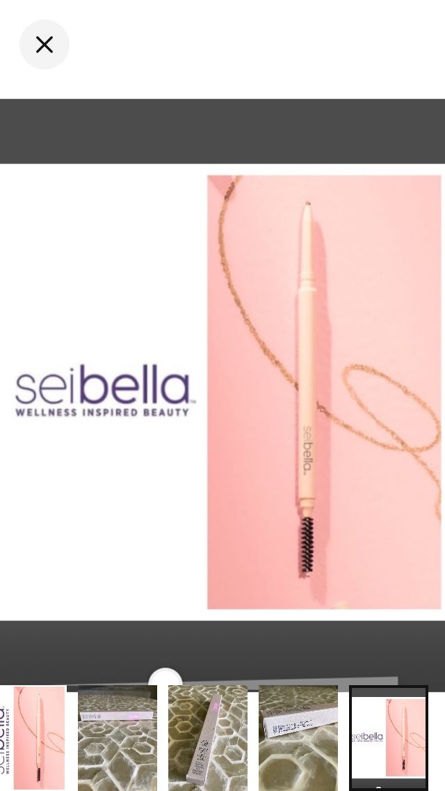 NEW! Sei Bella Brow Pencil: Medium Brown (Size: 0.003 oz)