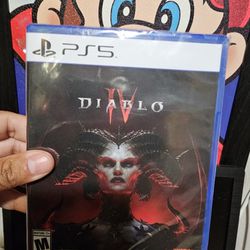 PS5 Game Diablo IV Brand New 