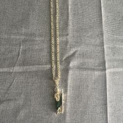 San Judas Chain Gold Plated 