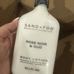 Sand Fog Rose Noir & Oud Lotion