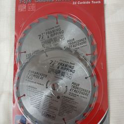 ATE PRO 7 1/4" Carbide Tipped Saw Blades