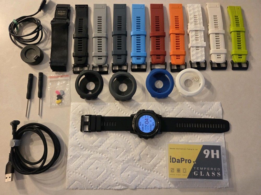 Garmin Fenix 5 Watch, Black