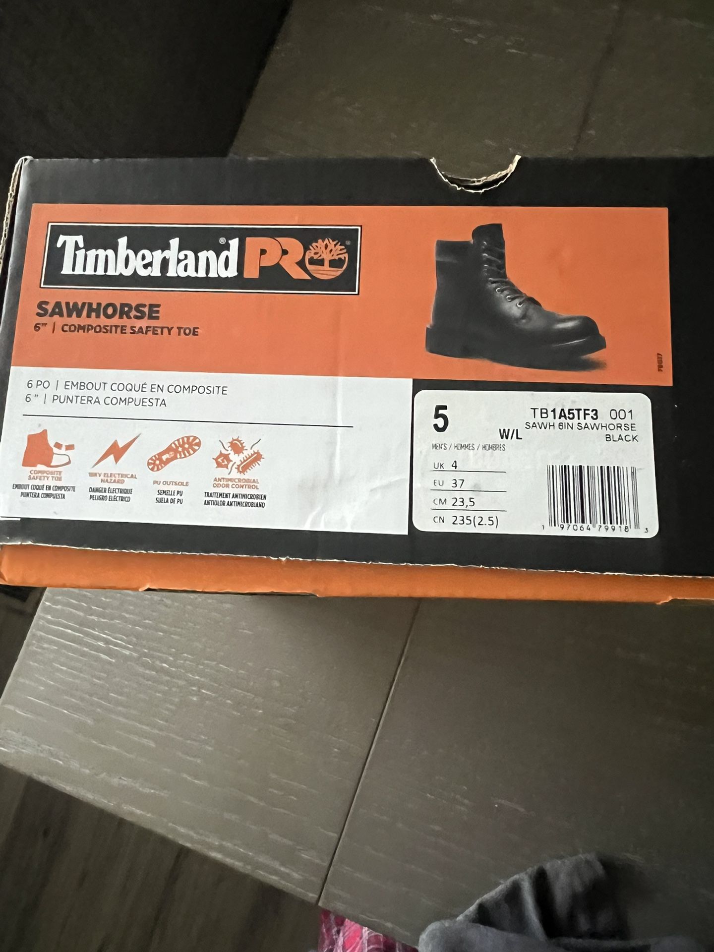 Timberland Safety Toe Boots