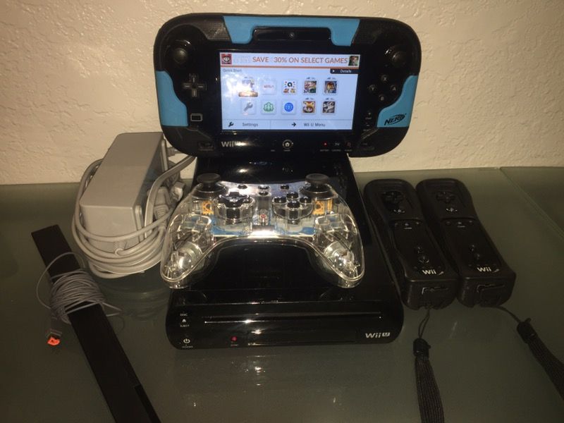 Nintendo Wii U Deluxe 32gb Wp 101 02 Bundle For Sale In Delray Beach Fl Offerup