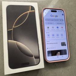 Apple IPHONE 16 PRO MAX 256GB (T-Mobile) In Excellent Condition!