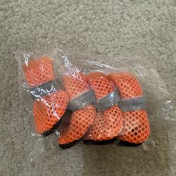 Breathable Dog Mesh Shoes Reflective Non-Slip Hollow Out Breathable 