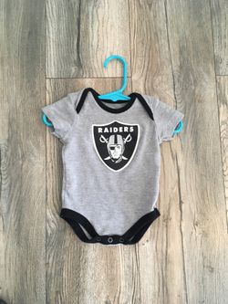 0-3m Raiders onesie