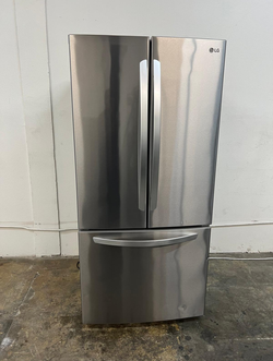 33" Wide LG French Door Refrigerator Stainless Steel