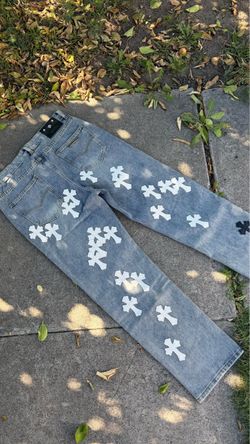 chrome heart jeans