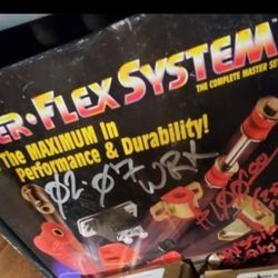 2002-2007 Subaru wrx polyurethane energy bushing master set