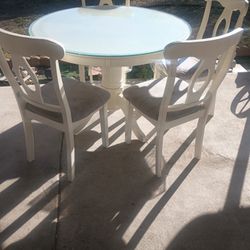 Comedor Blanco Usado En Buen Estado 