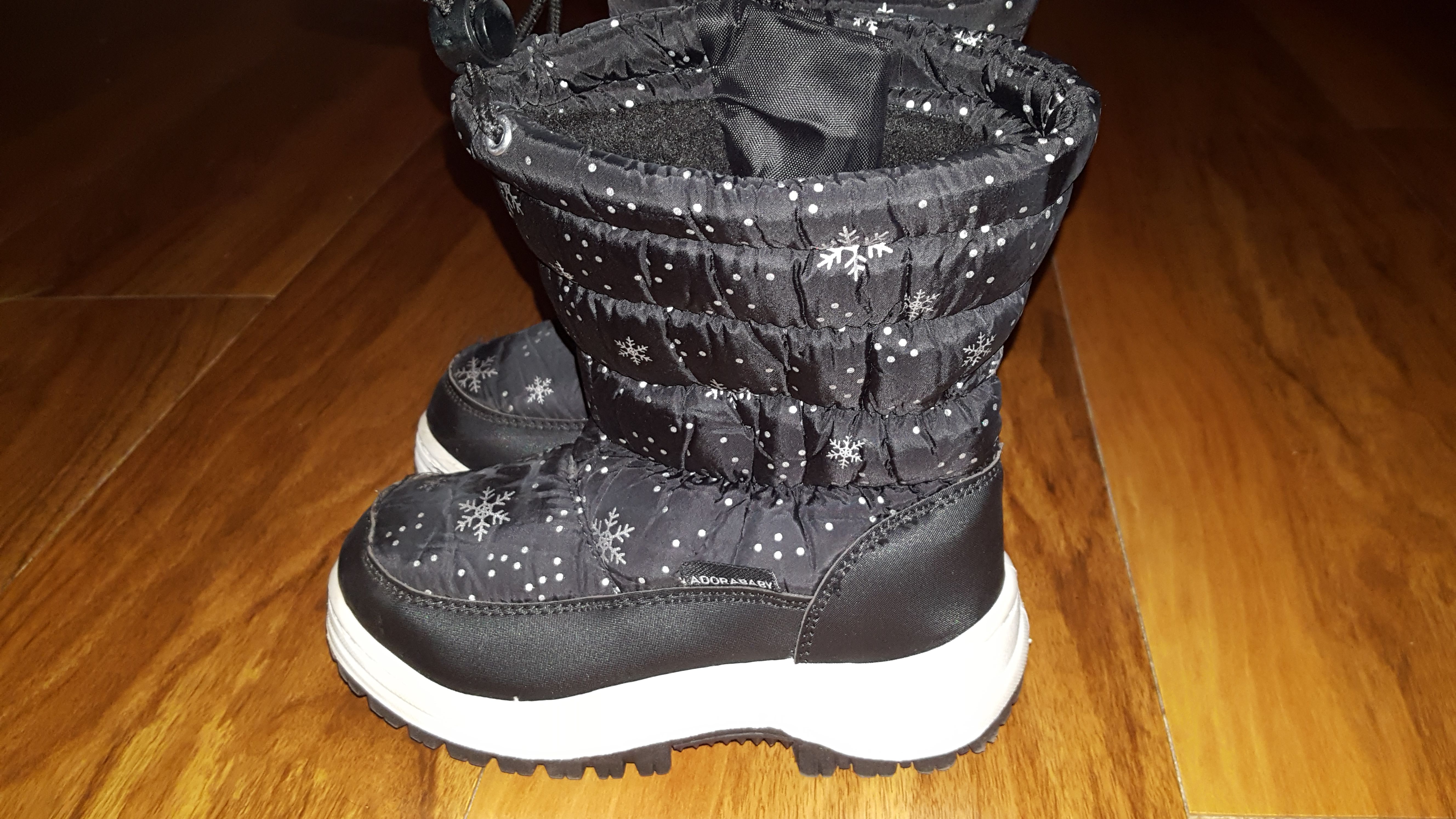 Toddler girl snow boots