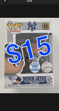 Funko Pop MLB Derek Jeter Yankees Funko Exclusive Common