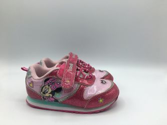 10c Toddler Minnie Mouse Light-Up Shoes