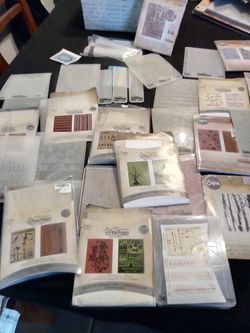 Tim Holtz Emossing folders ($6 each or 2 in a package for $10)