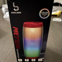 Meteor Speaker, LED color changing, High quality sound, Rechargeable Bass Jaxx