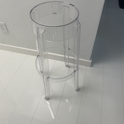 Transparent Dining Stool