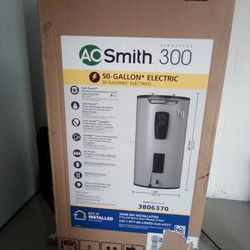 Brand New AO Smith 300 50 Gallon Electric Water Heater