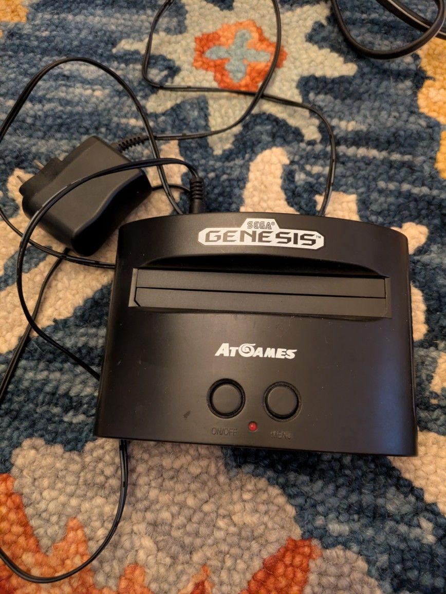 Sega Genesis And Game