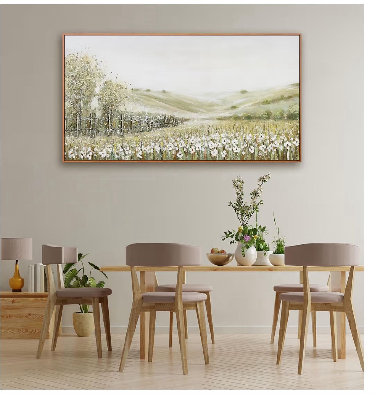 Canvas Wall Art Decor Home paintings Wall Art Prints Modern Framed Wall Decorations Natural Mountain Wilderness Landscape Artwork for Living Room Bedr