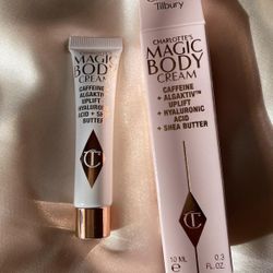 CHARLOTTE TILBURY Mini/Travel Size Magic Body Cream - 0.3 oz / 10 ml, white
