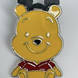 Disney Parks Winnie The Pooh Bear Big Head Cutie Honey WDW Pin Trading