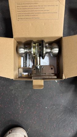 Nickel door knobs