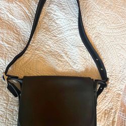 Coach Patricia Legacy Black Messenger Bag