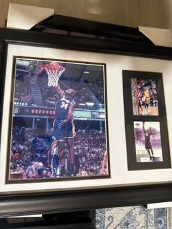 Signed Shaq O’Neil photo